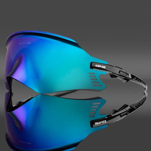 Load image into Gallery viewer, Revolight Cycling 02 bright black 2022 Latest Kapvoe UV400 Unisex Sunglasses Cycling Glasses Road MTB Eyewear
