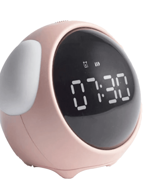 Load image into Gallery viewer, Revolight Home Pink SmartHome Children&#39;s Alarm Clock
