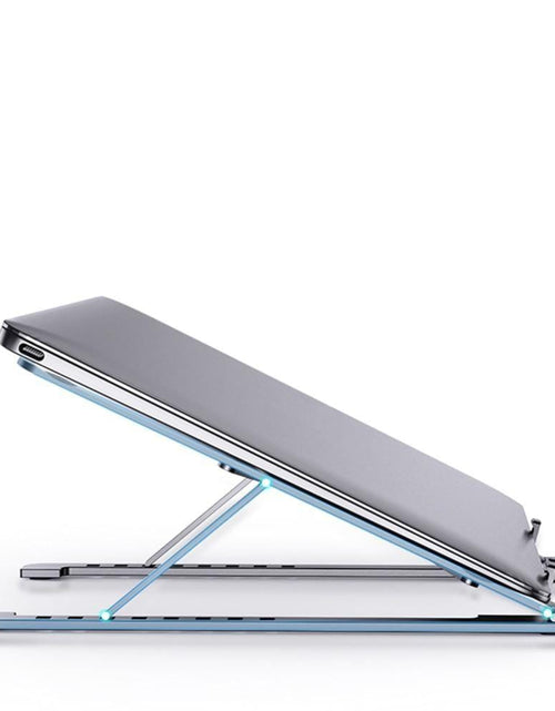 Load image into Gallery viewer, Revolight Laptop Stand 28cm-43cm Compact Collapsible Aluminium Adjustable and Folding Laptop Stand Non Slip
